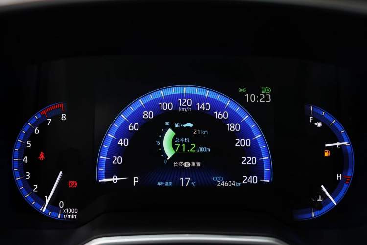 Used Toyota Corolla Cross 2022 2.0L Flagship Edition Odometer Close Up