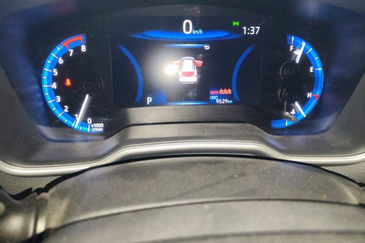 Used Toyota Corolla Cross 2022 2.0L Flagship Edition Odometer Close Up