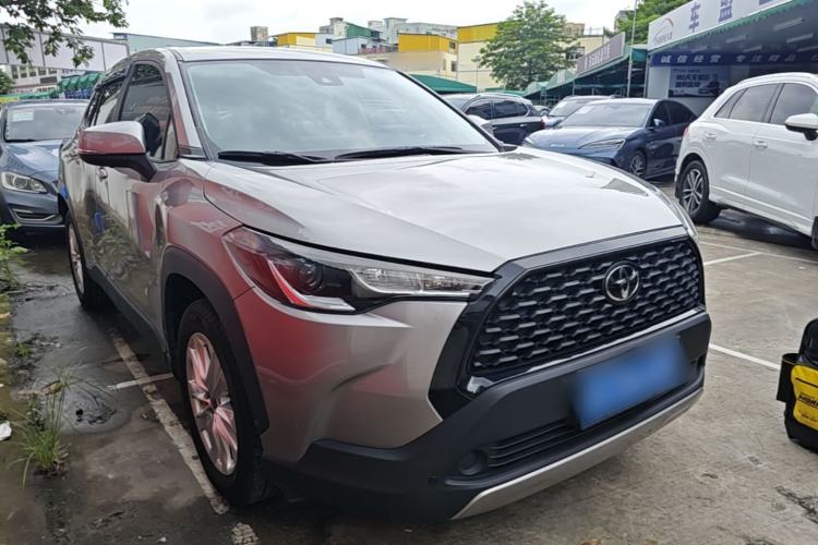 Used Toyota Corolla Cross 2022 2.0L Pioneer Edition Front Right 45 Deg