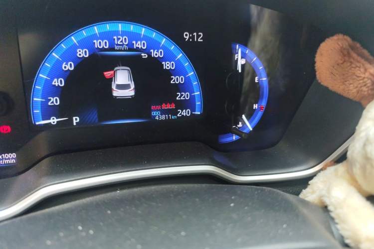 Used Toyota Corolla Cross 2022 2.0L Flagship Edition Odometer Close Up