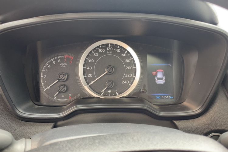 Used Toyota Corolla Cross 2022 2.0L Elite Edition Odometer Close Up