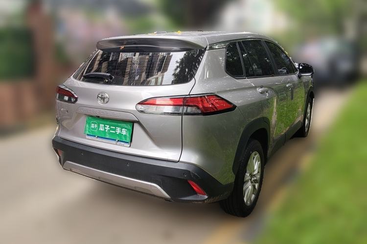 Used Toyota Corolla Cross 2022 2.0L Deluxe Edition Rear Right 45 Deg