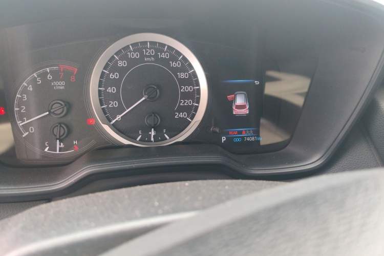 Used Toyota Corolla Cross 2022 2.0L Elite Edition Odometer Close Up