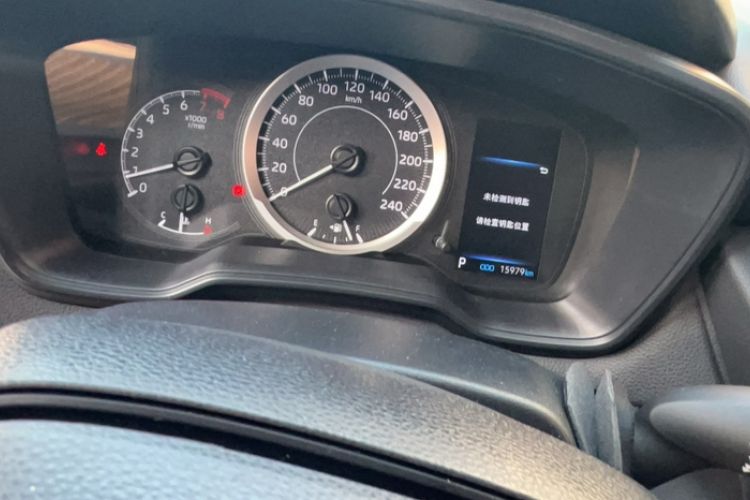Used Toyota Corolla Cross 2022 2.0L Elite Edition Odometer Close Up