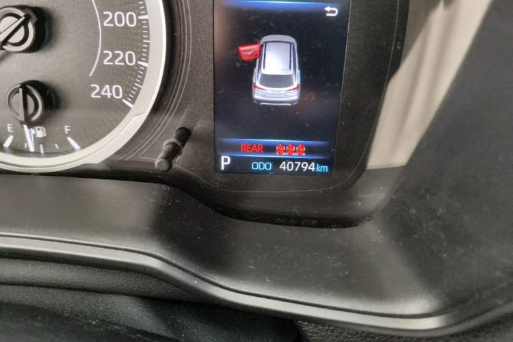 Used Toyota Corolla Cross 2022 2.0L Elite Edition Odometer Close Up