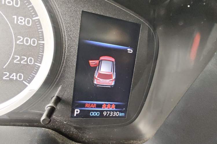 Used Toyota Corolla Cross 2022 2.0L Elite Edition Odometer Close Up