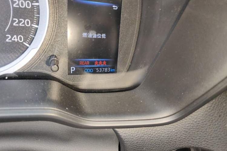 Used Toyota Corolla Cross 2022 2.0L Elite Edition Odometer Close Up