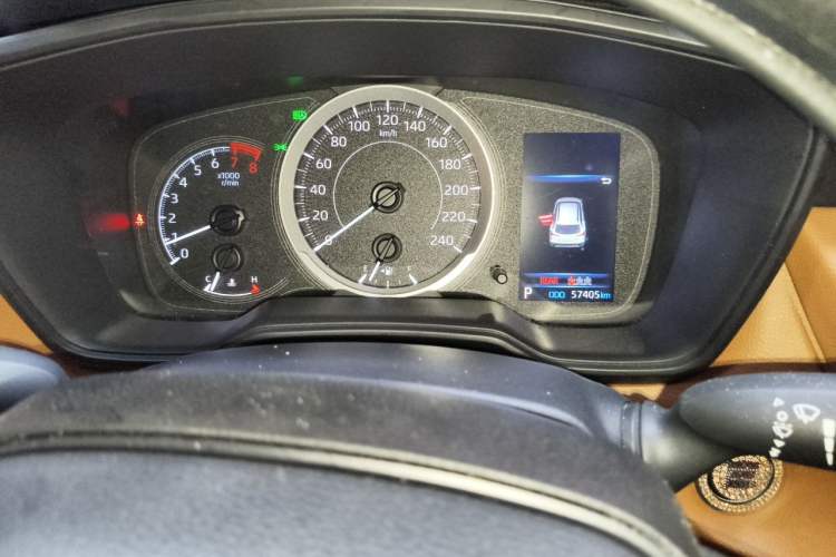 Used Toyota Corolla Cross 2022 2.0L Elite Edition Odometer Close Up