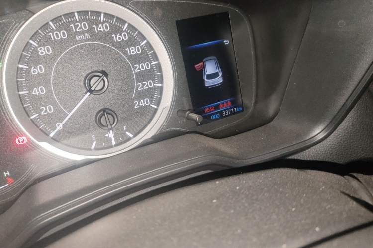 Used Toyota Corolla Cross 2022 2.0L Elite Edition Odometer Close Up