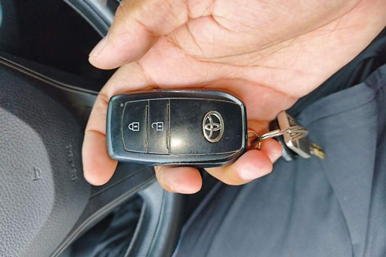 Used Toyota Corolla Cross 2022 2.0L Elite Edition Vehicle Key