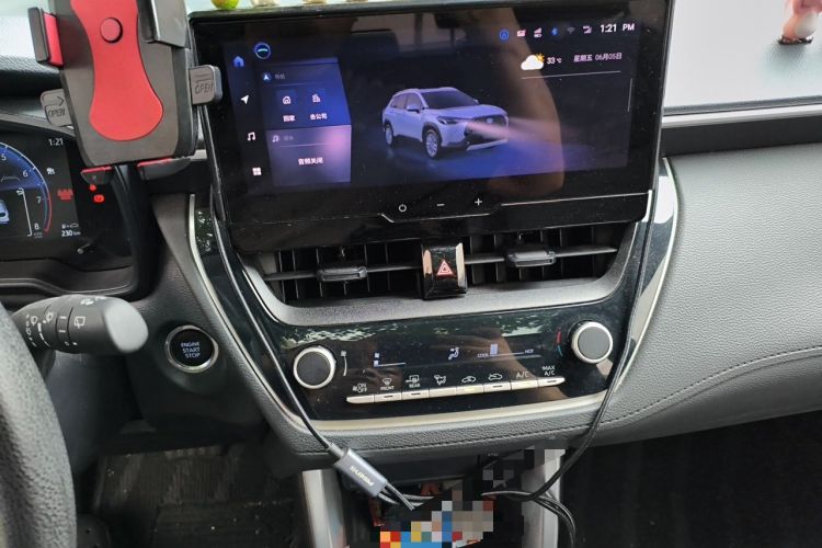 Used Toyota Corolla Cross 2023 2.0L Elite Edition Audio And AC Panel