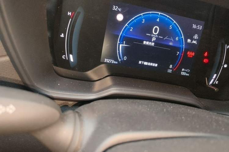 Used Toyota Corolla Cross 2023 2.0L Elite Edition Odometer Close Up