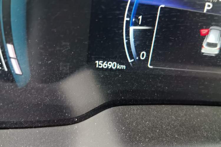 Used Toyota Corolla Cross 2023 2.0L Elite Edition Odometer Close Up
