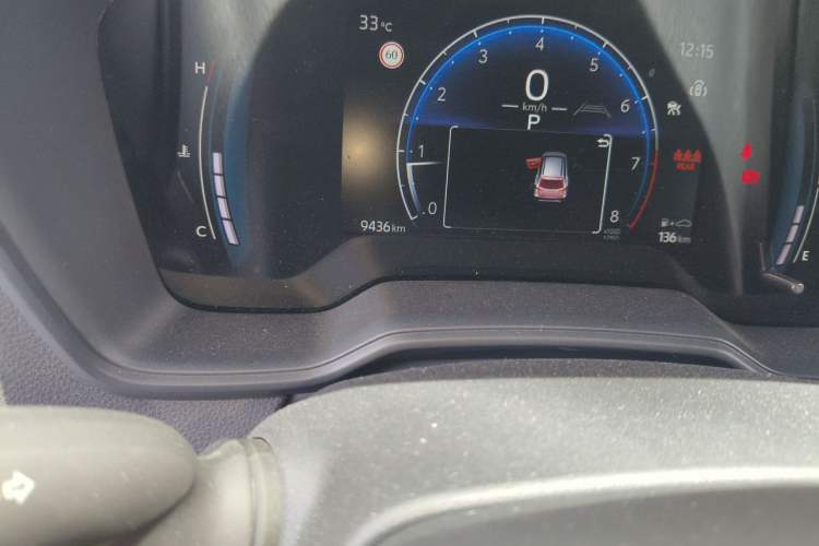 Used Toyota Corolla Cross 2023 2.0L Elite Edition Odometer Close Up