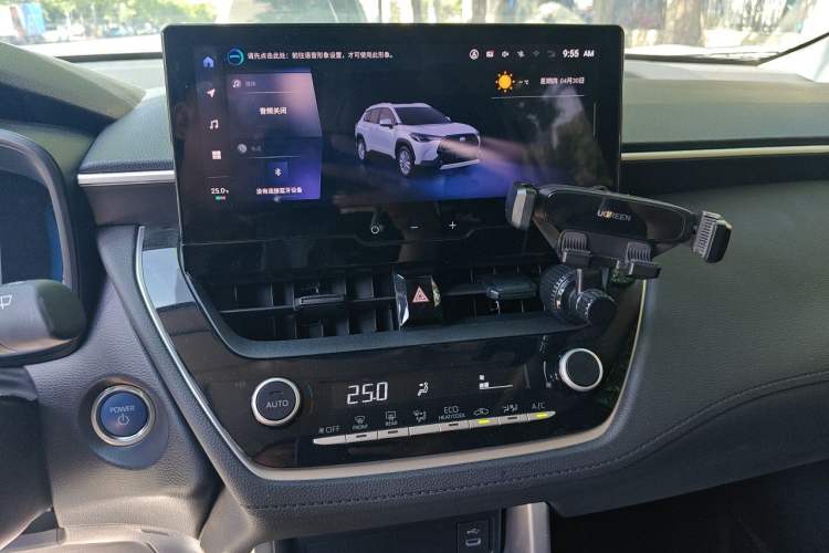 Used Toyota Corolla Cross 2023 Dual-Motor 2.0L Elite Edition Audio And AC Panel