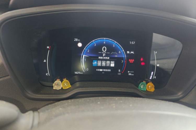 Used Toyota Corolla Cross 2023 2.0L Elite Edition Odometer Close Up