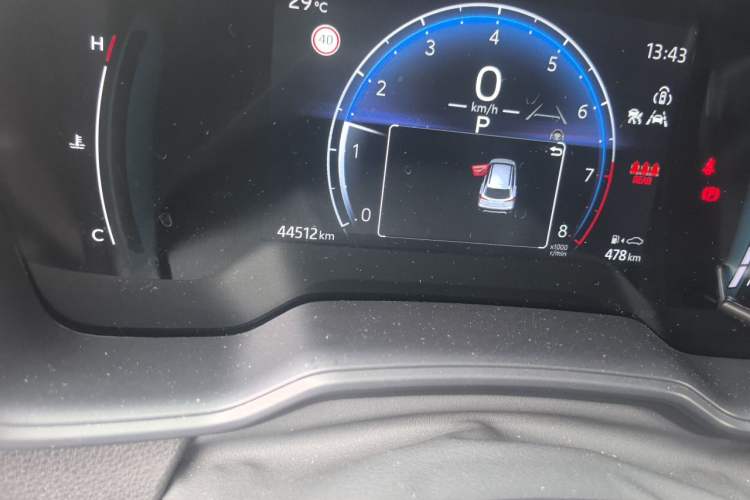 Used Toyota Corolla Cross 2023 2.0L Pioneer Edition Odometer Close Up