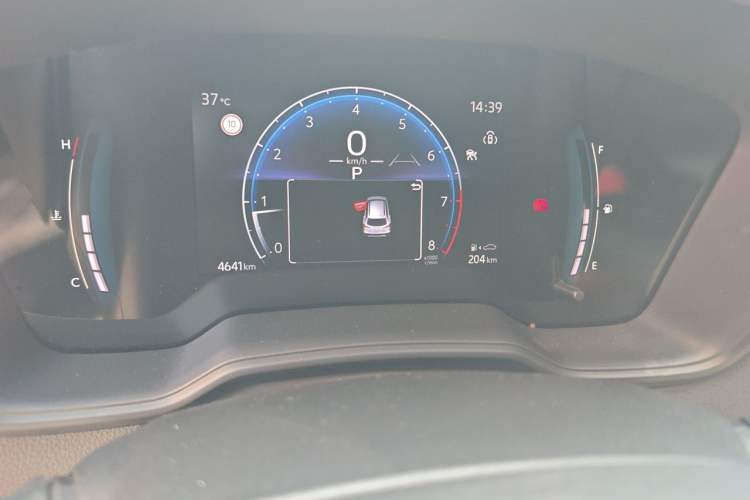 Used Toyota Corolla Cross 2023 2.0L Elite Edition Odometer Close Up