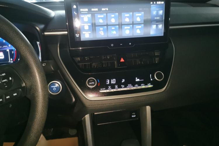 Used Toyota Corolla Cross 2023 Dual-Motor 2.0L Pioneer Edition Audio And AC Panel