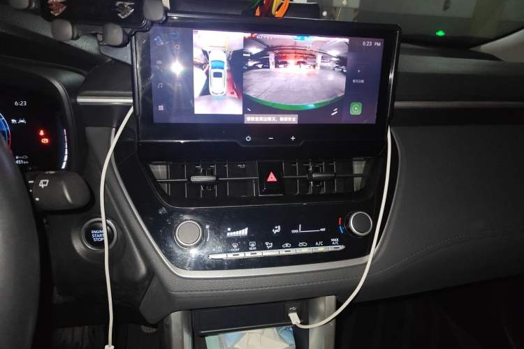 Used Toyota Corolla Cross 2023 2.0L Elite Edition Audio And AC Panel