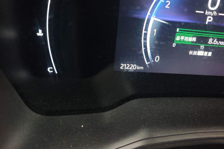Used Toyota Corolla Cross 2023 2.0L Pioneer Edition Odometer Close Up