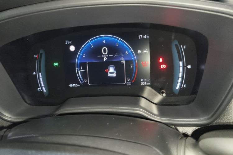 Used Toyota Corolla Cross 2023 2.0L Elite Edition Odometer Close Up