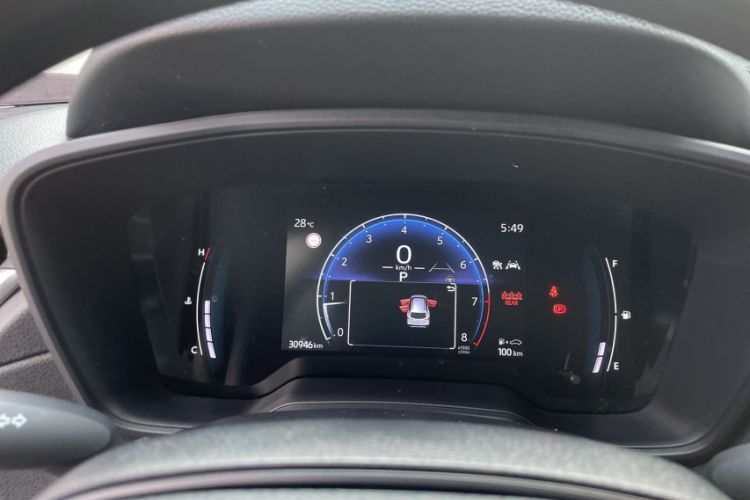 Used Toyota Corolla Cross 2023 2.0L Pioneer Edition Odometer Close Up