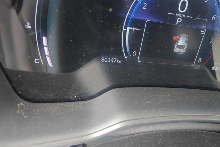 Used Toyota Corolla Cross 2023 2.0L Elite Edition Odometer Close Up