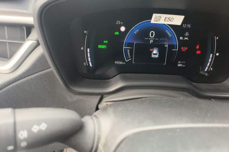 Used Toyota Corolla Cross 2023 Dual-Motor 2.0L Elite Edition Odometer Close Up