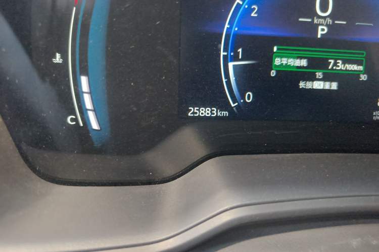 Used Toyota Corolla Cross 2023 2.0L Elite Edition Odometer Close Up