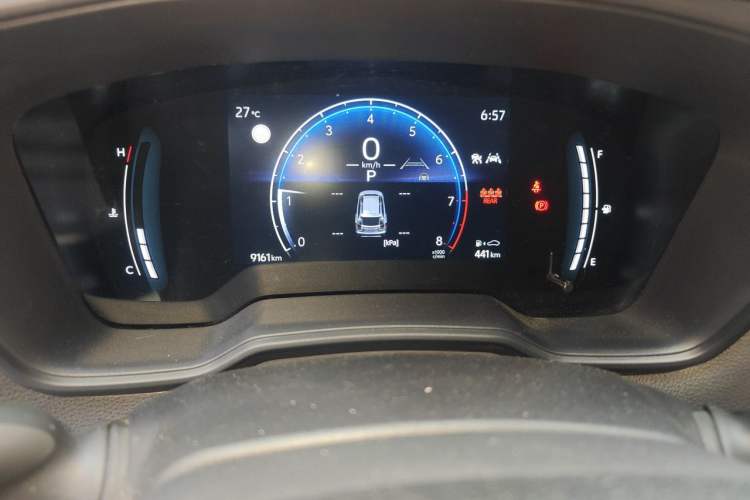 Used Toyota Corolla Cross 2023 2.0L Elite Edition Odometer Close Up