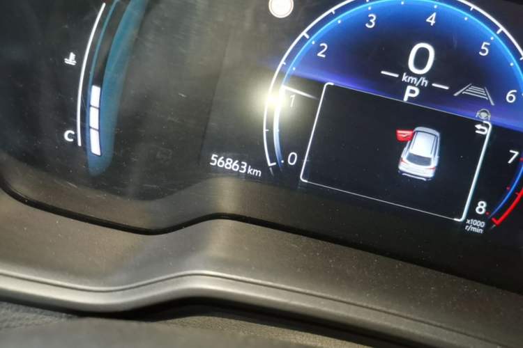 Used Toyota Corolla Cross 2023 2.0L Pioneer Edition Odometer Close Up