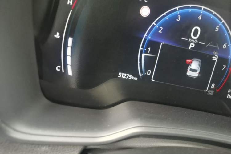 Used Toyota Corolla Cross 2023 2.0L Pioneer Edition Odometer Close Up