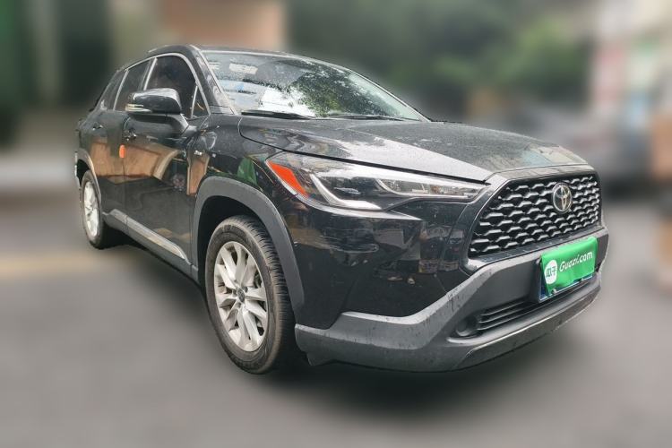 Used Toyota Corolla Cross 2024 2.0L Smart Electric Hybrid Dual-Engine Pioneer Edition Front Right 45 Deg