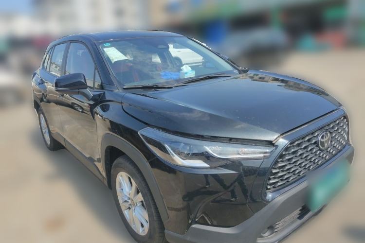 Used Toyota Corolla Cross 2024 2.0L Smart Electric Hybrid Dual-Engine Pioneer Edition Front Right 45 Deg