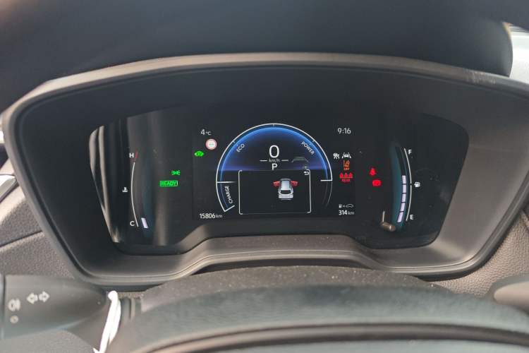 Used Toyota Corolla Cross 2024 2.0L Smart Electric Hybrid Dual-Engine Pioneer Edition Instrument Cluster