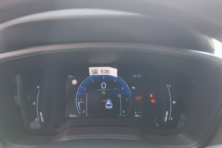 Used Toyota Corolla Cross 2024 2.0L Pioneer Edition Odometer Close Up