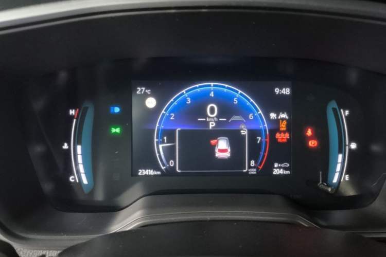 Used Toyota Corolla Cross 2024 2.0L Pioneer Edition Odometer Close Up
