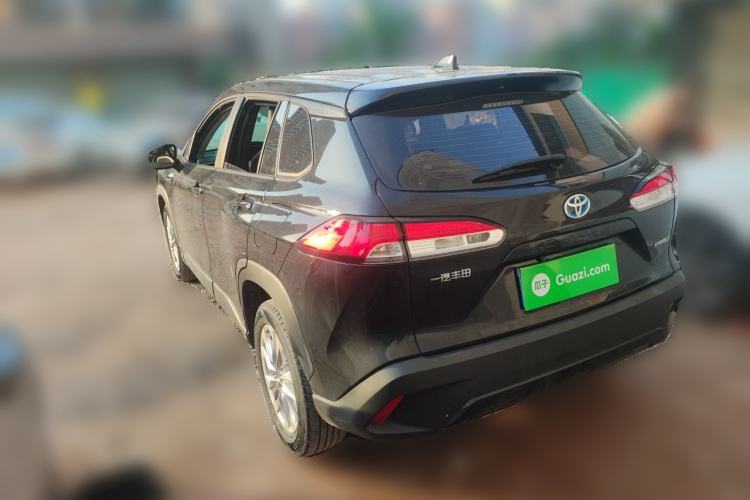 Used Toyota Corolla Cross 2024 2.0L Smart Electric Hybrid Dual-Engine Pioneer Edition Rear Left 45 Deg