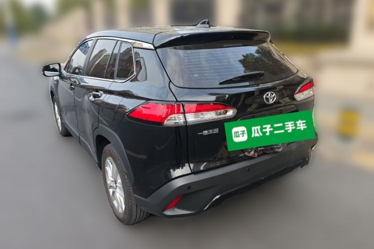 Used Toyota Corolla Cross 2024 2.0L Smart Electric Hybrid Dual-Engine Pioneer Edition Rear Left 45 Deg