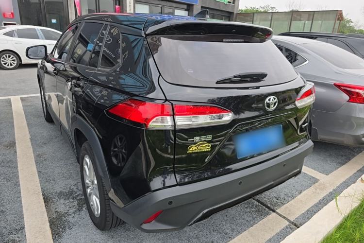 Used Toyota Corolla Cross 2024 2.0L Smart Electric Hybrid Dual-Engine Pioneer Edition Rear Left 45 Deg