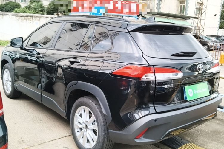 Used Toyota Corolla Cross 2024 2.0L Smart Electric Hybrid Dual-Engine Pioneer Edition Rear Left 45 Deg
