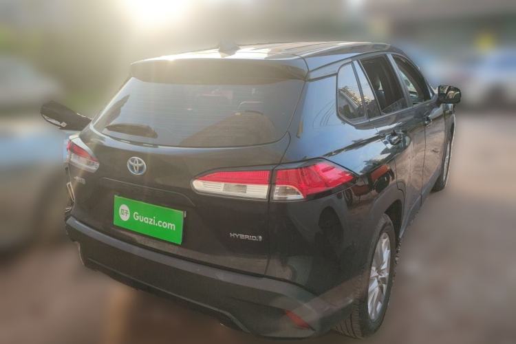 Used Toyota Corolla Cross 2024 2.0L Smart Electric Hybrid Dual-Engine Pioneer Edition Rear Right 45 Deg