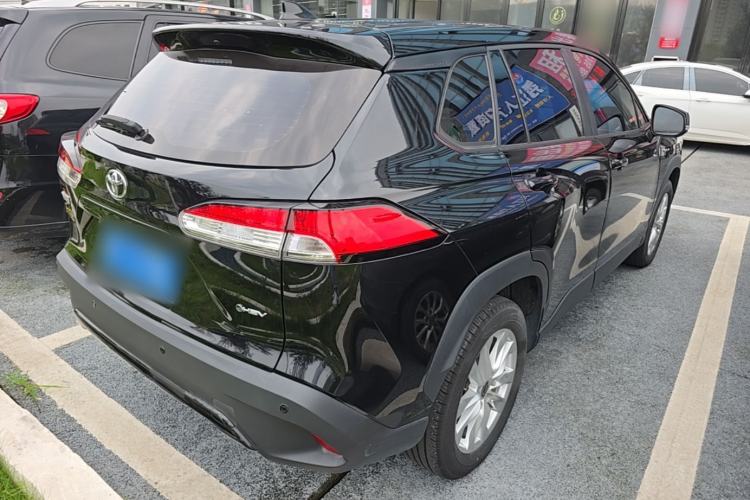 Used Toyota Corolla Cross 2024 2.0L Smart Electric Hybrid Dual-Engine Pioneer Edition Rear Right 45 Deg
