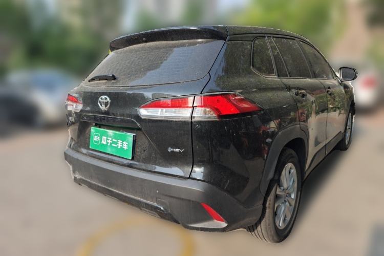 Used Toyota Corolla Cross 2024 2.0L Smart Electric Hybrid Dual-Engine Pioneer Edition Rear Right 45 Deg