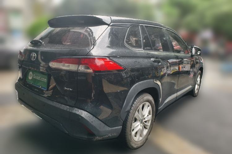 Used Toyota Corolla Cross 2024 2.0L Smart Electric Hybrid Dual-Engine Pioneer Edition Rear Right 45 Deg