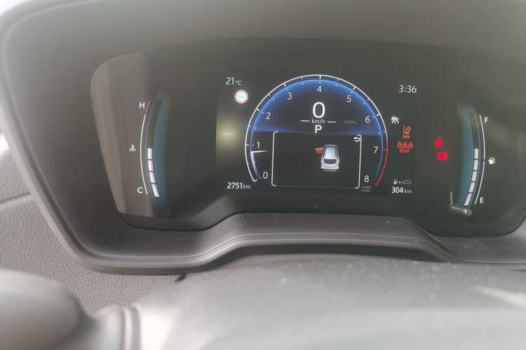 Used Toyota Corolla Cross 2024 2.0L Pioneer Edition Odometer Close Up
