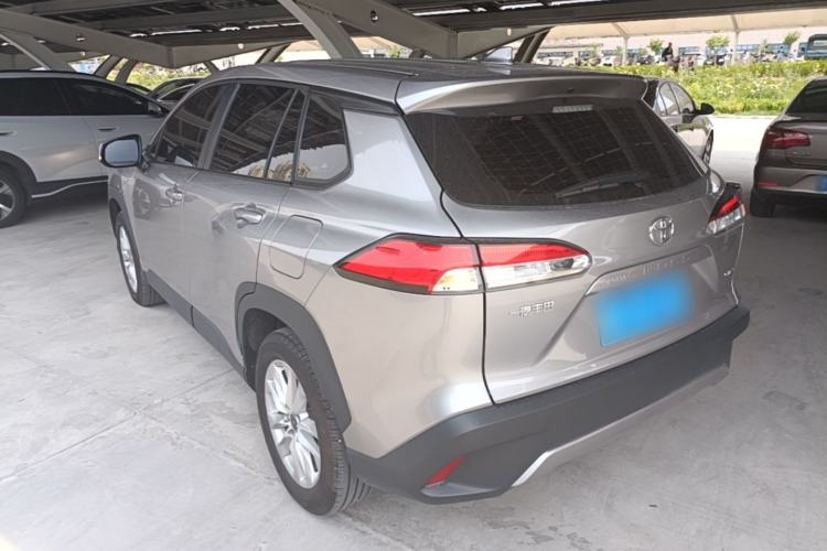 Used Toyota Corolla Cross 2024 2.0L Smart Electric Hybrid Dual-Engine Pioneer Edition Rear Left 45 Deg