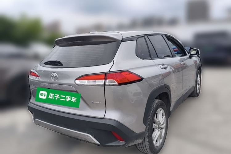Used Toyota Corolla Cross 2024 2.0L Smart Electric Hybrid Dual-Engine Pioneer Edition Rear Right 45 Deg