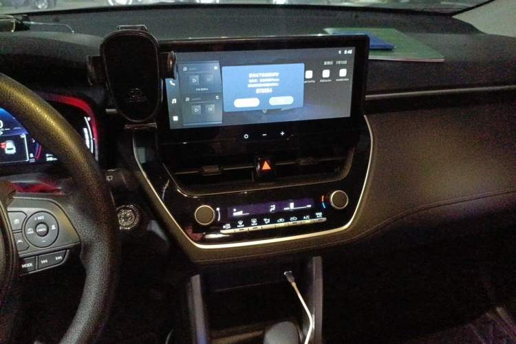 Used Toyota Corolla Cross 2024 2.0L Elite Edition Audio And AC Panel